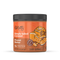 Simply Salted Caramel BNutty Peanut Butter- Case of 6- 9oz